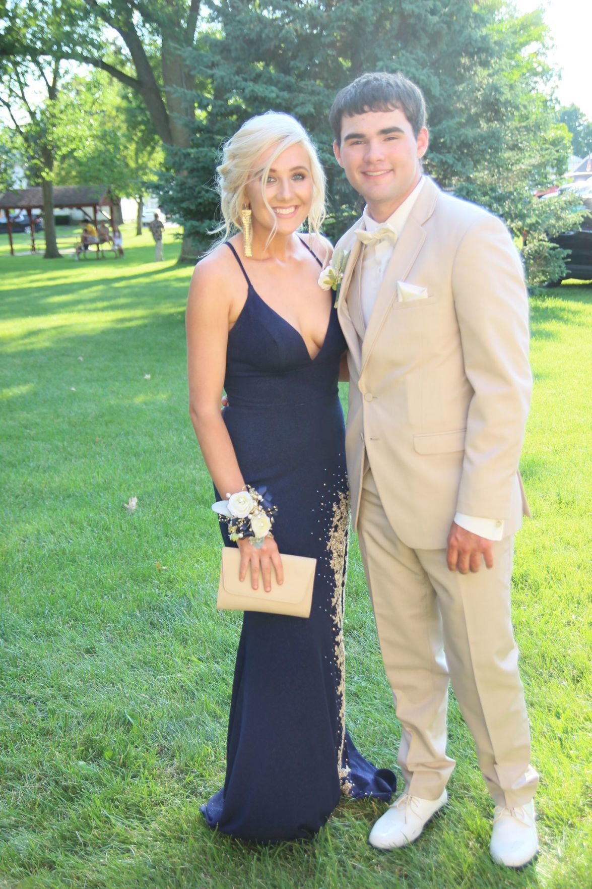 Macy Gast and Zach Williams